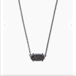 Kendra Scott Necklace in Gunmetal
